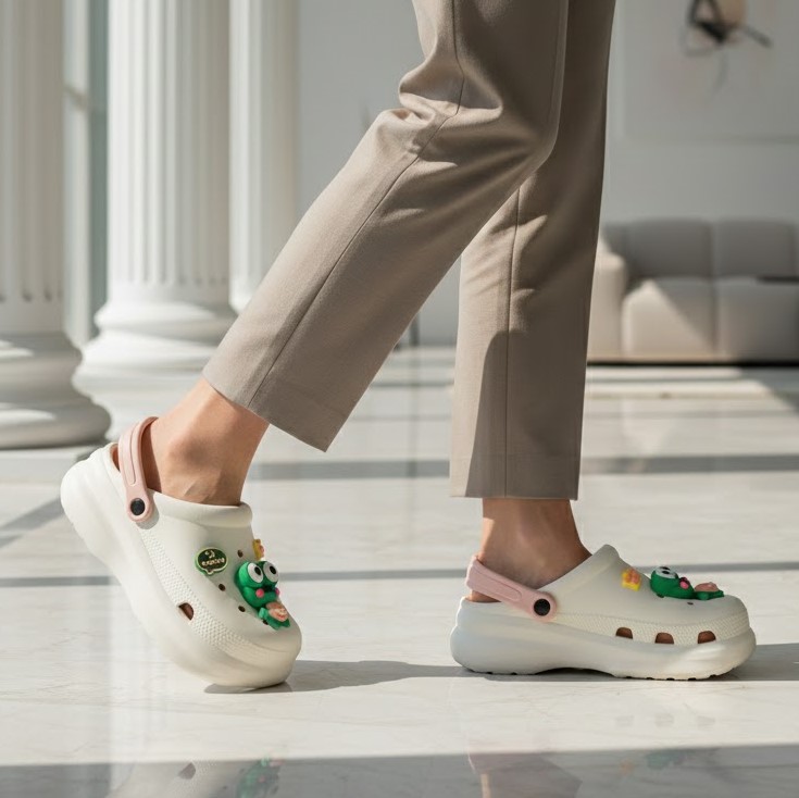 خرید آنلاین دمپایی زنانه آرین مدل فراگ کد 278